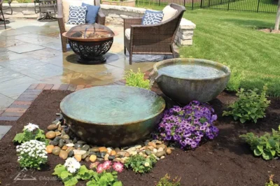 Stone Basin Feng Shui Garden Tips: Water Bowl Fountain Placement